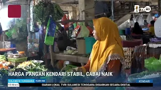 HARGA PANGAN KENDARI STABIL, CABAI NAIK