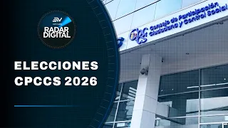 2026 Elections: Ecuadorians will also elect CPCCS members | Digital Radar | Ecuavisa