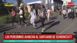 La Peregrinación de los Pueblos llegó al Santuario de Schoenstatt