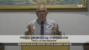 Desde la Misión Iglesia Pentecostal de Barrio Norte programa Dios Me Habla, domingo 22 febrero