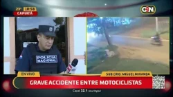 Choque frontal entre motociclistas en Capiatá