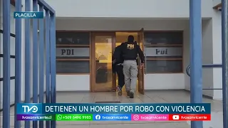 PDI arrests man involved in violent robbery in Placilla