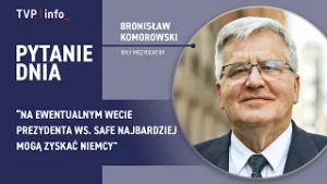 Komorowski ostrzega Nawrockiego. „Ocieranie się o zdradę narodową” | PYTANIE DNIA