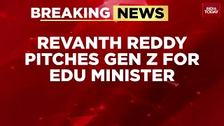 Telangana CM Revanth Reddy Pitches Gen-Z Education Minister & Lower Election Age Limit | CJP Protest