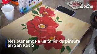 JOINING A PAINTING WORKSHOP IN SÃO PAULO