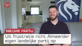Uit frustratie richt Almeerder eigen landelijke partij RESOLUUT op: 'Dan maar zelf'