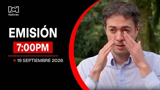 Noticias RCN Broadcast 7:00 p.m. / Saturday, September 19, 2026