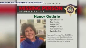 Nancy Guthrie: Search now enters day 6