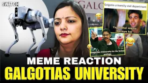 Galgotias University Meme Reaction ?: Robot Controversy Sparks Meme Storm | AI Summit
