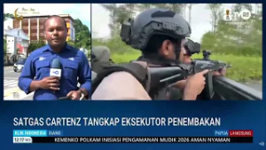 Satagas Cartenz Tangkap Eksekutor Penembakan