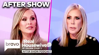 Vicki On Engagement Ring Rumors: "Tamra Makes Up Sh-t" | RHOC After Show (S20 E9) Pt 2 | Bravo