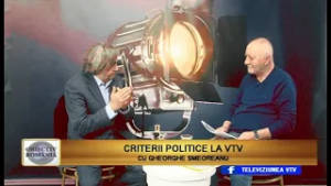 05.03.2026 - CRITERII POLITICE LA VTV CU GHEORGHE SMEOREANU - PARTEA 2, INVITAT: SILVIU POPESCU