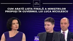 Ediție specială. Cum arată lista finală a miniștrilor propuși în Guvernul lui Luca Niculescu