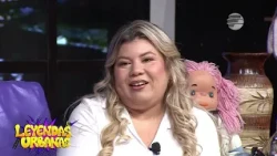 Rodri Colmán, Moon, and María in the Leyendas Urbanas studio