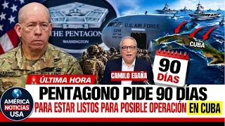 🚨PENTAGONO PIDE 90 DÍAS PARA ESTAR LISTOS PARA POSIBLE OPERACION EN CUBA: GENERAL DE BRIGADA ANALIZA