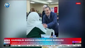 Gündüzler’de “Kardeşlik Sofrası” kuruldu