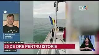 Avram Iancu from Petroșani crossed the English Channel in 25 hours. Breaststroke #RegionalNews @T...