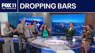 Freestyling CHP Officer visits GDLA+