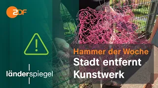Stadt entfernt Kunstwerk | Hammer der Woche vom 15.08.2026 | ZDF