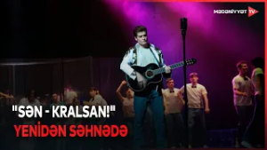Akademik Musiqili Teatrının səhnəsində "Sən - kralsan!" müziklinin növbəti tamaşası keçiriləcək