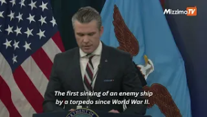 Глава Пентагона заявил, что американская подводная лодка потопила иранский военный корабль в Инди...