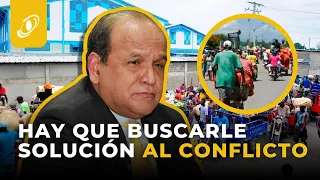 HAY QUE BUSCARLE SOLUCIÓN AL CONFLICTO