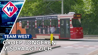 Jongeren belagen en mishandelen mensen | Team West