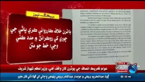 Letter to Deputy Commissioner and Rangers to stop theft of water by Irrigation Department