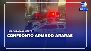 ON AIR - Former Paraná military police officer dies while serving arrest warrant