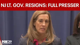New Jersey Gov. Mikie Sherrill calls for Lt. Gov. Caldwell to resign: FULL PRESSER