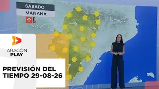 Weather forecast in Aragon, Saturday, August 29