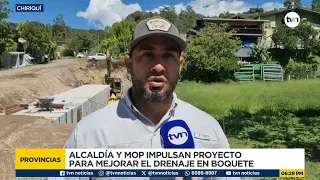 Authorities reinforce drainage system in Boquete to prevent flooding