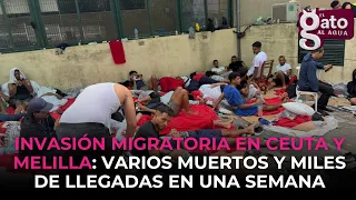 Ceuta hit by migrant surge: Over 500 North Africans swim across in one day