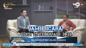 JAMBI BICARA (Edisi 25 Februari 2026) | Pelaksanaan MBG Selama Ramadan#TVRI#MediaPemersatuBangsa