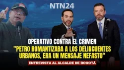 "PETRO ROMANTICIZED urban criminals, it was a disastrous message": Mayor of Bogotá