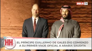 EL PRÍNCIPE DE GALES COMENZÓ SU PRIMERA VISITA OFICIAL EN SOLITARIO A ARABIA SAUDITA.