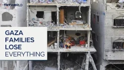 Palestinians endure repeated displacement after years of war