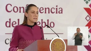 Claudia Sheinbaum announces the Mexican government is working on a proposal