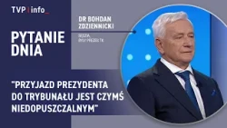 Former President of the Constitutional Tribunal: The President's visit to the Tribunal is unaccep...