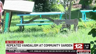 Richmond community garden vandalized
