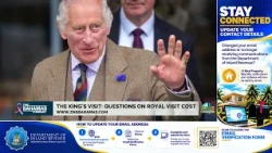 The King's Visit:  Questions On Royal Visit Cost