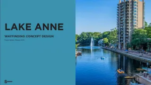 Lake Anne Wayfinding and Signage Community Meeting: Feb. 17, 2026