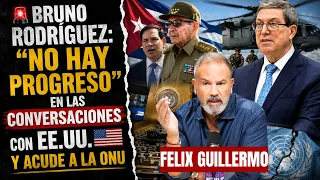 🚨 BRUNO RODRÍGUEZ: "NO HAY PROGRESO" EN LAS CONVERSACIONES CON EE.UU. Y ACUDE A LA ONU