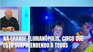 'Circo Dinâmico' encanta o público com espetáculos diários no Continente Shopping em São José