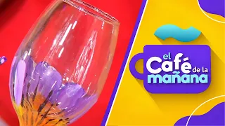How to Paint Glassware Step by Step | Love and Friendship Day Ideas 🍷🎨