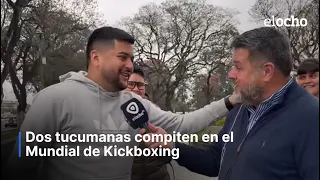 TWO TUCUMAN WOMEN COMPETE IN THE KICKBOXING WORLD CHAMPIONSHIP