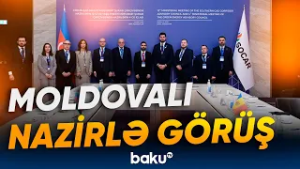 Rövşən Nəcəf Moldova energetika naziri ilə görüşüb - Baku TV
