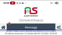 MALTEMPO  DIRAMATA ALLERTA ARANCIONE DALLA MEZZANOTTE ALLE 24 DI SABATO