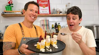 We made a CEVICHE-STYLE CAUSA for Germán Loero… and this happened!