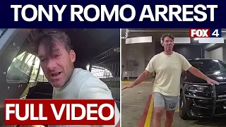 Tony Romo OWI arrest: Body cam video | FULL